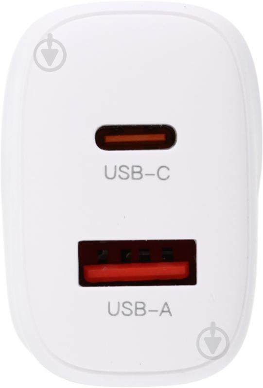 Сетевое зарядное устройство Expert L158 20WPD USB-C 18WQC3.0 USB-A White - фото 3