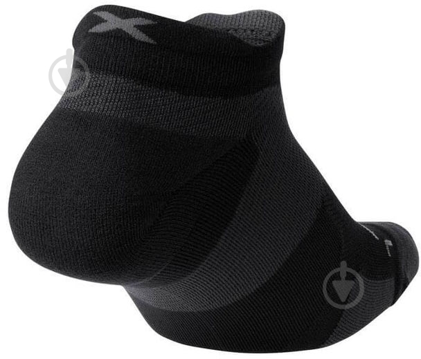 Носки 2XU Vectr LightCushion NoShow Sock р.L UA5042e_BLK/TTM р.42-46 черный - фото 1