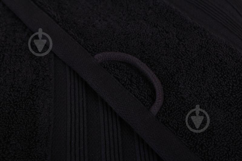 Полотенце 084 Caviar 70x140 см черный ABC - фото 3