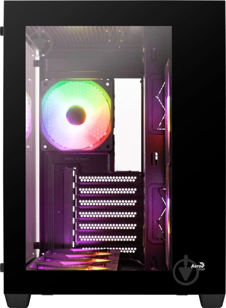 Корпус AeroCool Dryft-G-BK-v2 (ACCM-ES01163.11) Black - фото 2