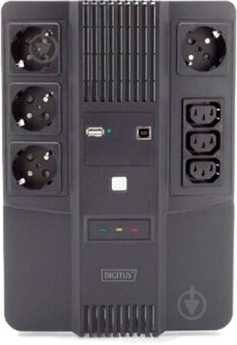 Источник бесперебойного питания (ИБП) Digitus All-in-One, 600VA/360W DN-170110 - фото 2