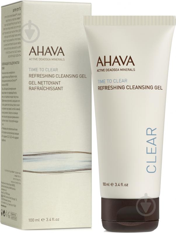 Гель для вмивання AHAVA Освіжаючий 100 мл - фото 1 Гель для вмивання AHAVA Освіжаючий 100 мл - фото 1