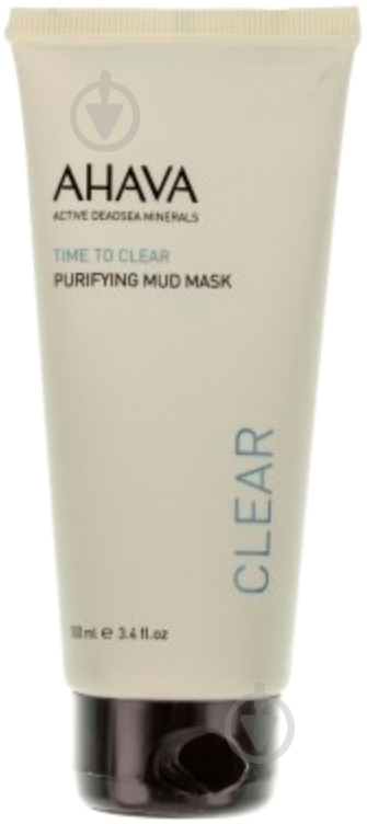 Маска AHAVA Time to Clear очищувальна грязьова 100 мл - фото 1 Маска AHAVA Time to Clear очищувальна грязьова 100 мл - фото 1