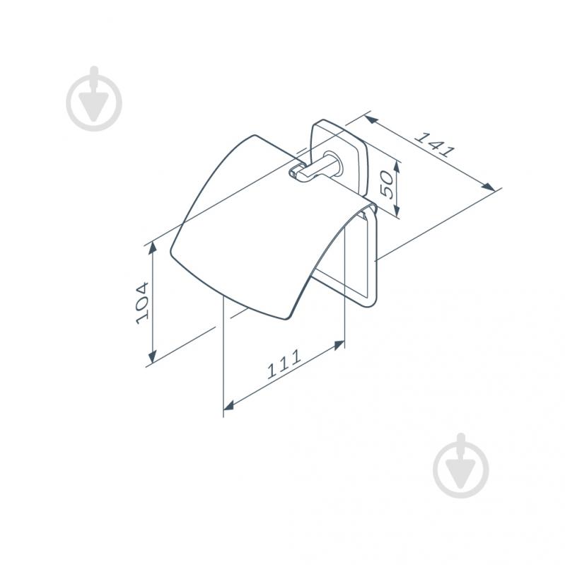 Держатель для туалетной бумаги AM.PM A90341422 Gem - фото 7 Держатель для туалетной бумаги AM.PM A90341422 Gem - фото 7