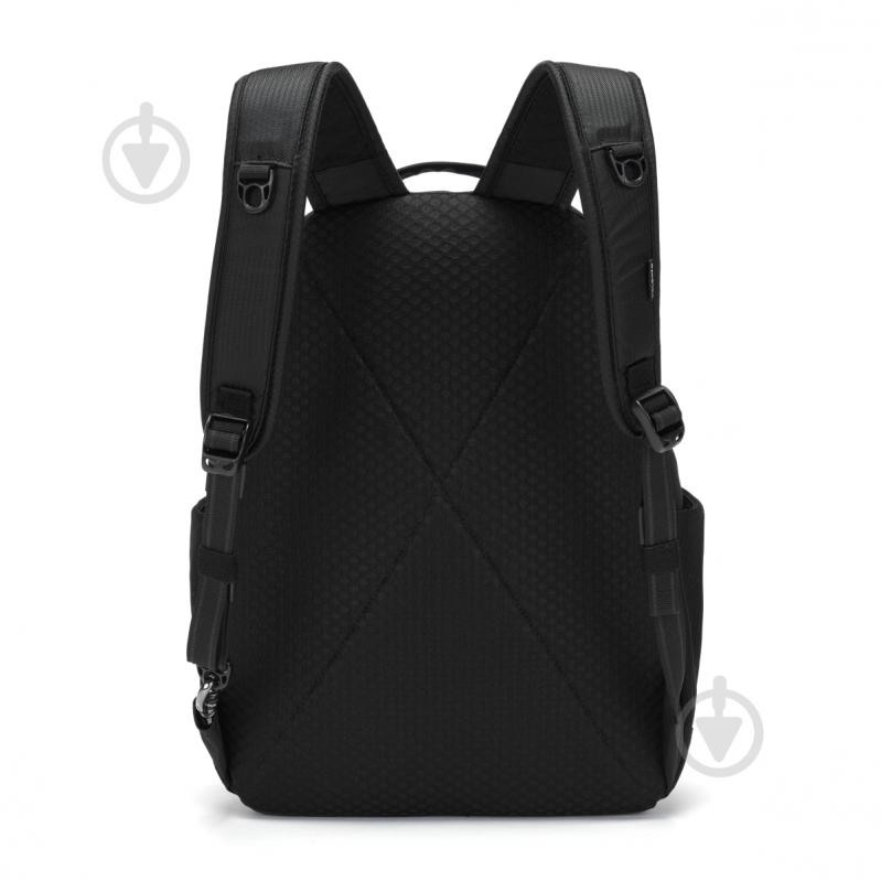 Рюкзак Pacsafe Metrosafe LS350 ECONYL 13" black (40120138) - фото 3