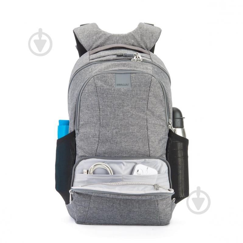 Рюкзак Pacsafe Metrosafe LS450 15" grey (30435123) - фото 4