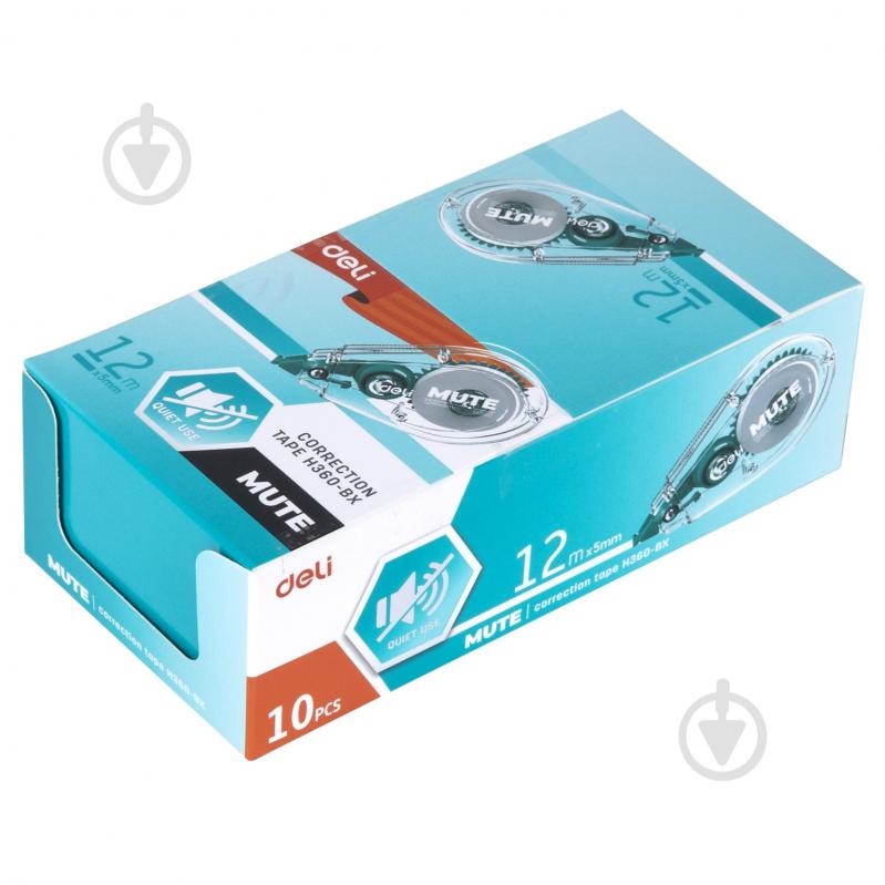 Корректор ленточный Deli микс 5 мм х 12 м EH360 - фото 3