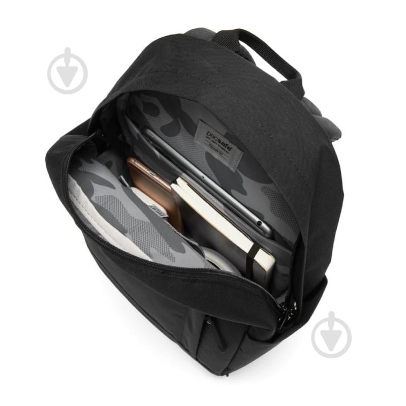 Рюкзак Pacsafe GO 15L backpack 16" black (35110100) - фото 5 Рюкзак Pacsafe GO 15L backpack 16" black (35110100) - фото 5