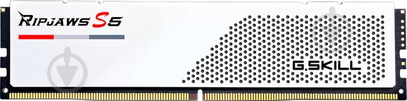 Оперативная память G.Skill DDR5 SDRAM 32 GB (2x16GB) 6000 MHz (F5-6000J3238F16GX2-RS5W) Ripjaws S5 White - фото 3