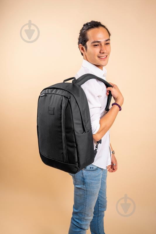 Рюкзак Pacsafe GO 25L backpack 6 степеней защиты 16" black (35115100) - фото 9