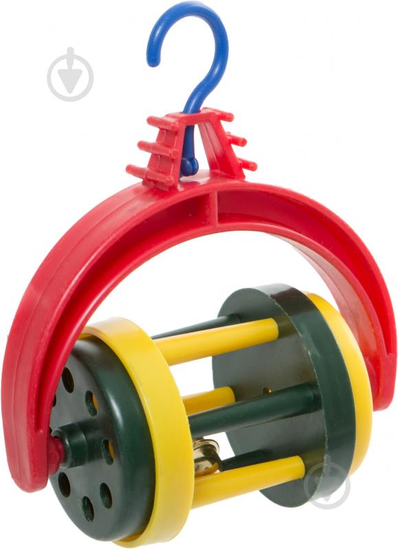 Погремушка Trixie для птиц ролл 4 см 5335 - фото 1 Погремушка Trixie для птиц ролл 4 см 5335 - фото 1