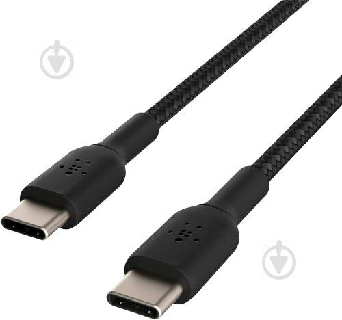 Кабель Belkin USB Type-C – USB Type-C 1 м черный (CAB004BT1MBK) - фото 2