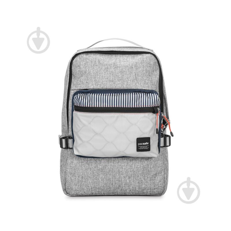 Сумка-рюкзак Pacsafe 15" grey (45331112) 2 в 1 антивор Slingsafe LX350 - фото 10