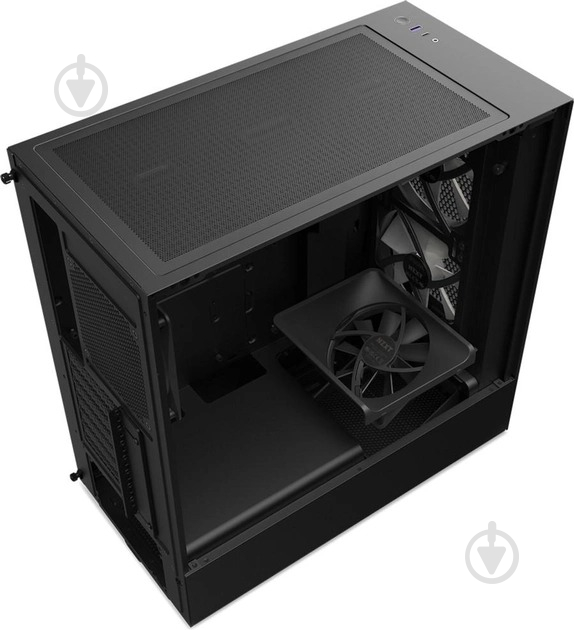 Корпус NZXT H5 Flow RGB Black (CC-H51FB-R1) без БЖ - фото 4