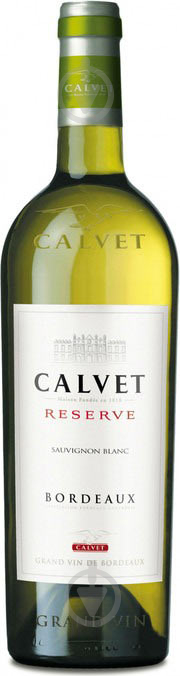 Вино Calvet Reserve Sauvignon Blanc Bordeaux біле сухе 0,75 л - фото 1
