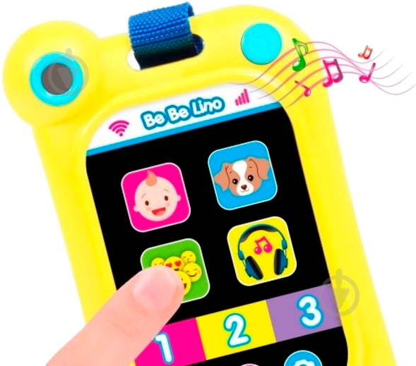 Смартфончик Bebelino интерактивный 58160 - фото 5 Смартфончик Bebelino интерактивный 58160 - фото 5