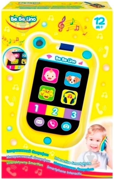Смартфончик Bebelino интерактивный 58160 - фото 4 Смартфончик Bebelino интерактивный 58160 - фото 4