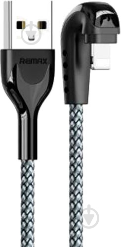 Дата-кабель Remax USB 2.0 AM – Lightning 1 м чорний (RC-097I-SILVER) - фото 1 Дата-кабель Remax USB 2.0 AM – Lightning 1 м чорний (RC-097I-SILVER) - фото 1