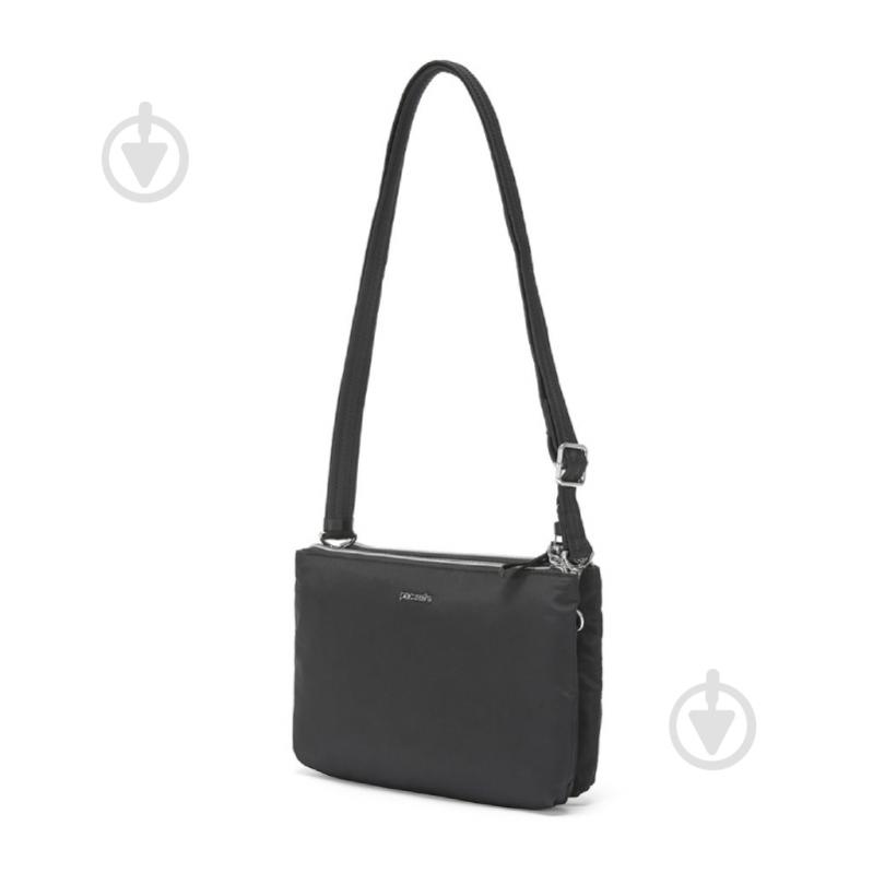 Сумка Pacsafe Stylesafe double zip crossbody 11" black (20630100) - фото 1