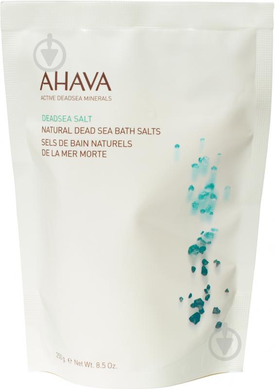 Сіль для ванни AHAVA з Мертвого моря кристалічна 250 г - фото 1 Сіль для ванни AHAVA з Мертвого моря кристалічна 250 г - фото 1