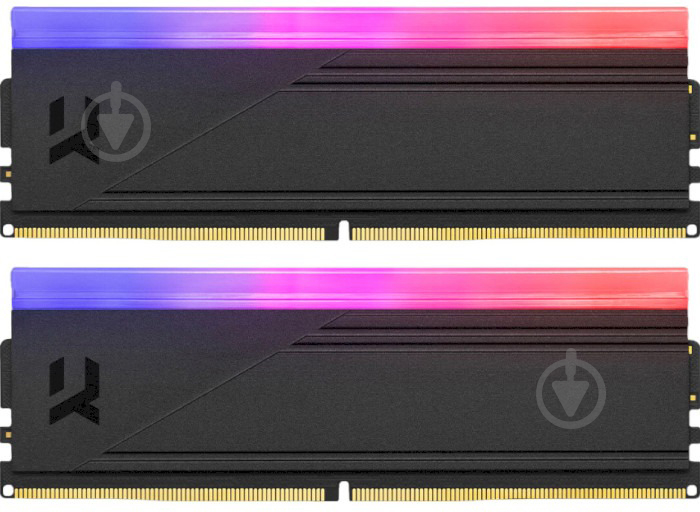 Оперативная память Goodram DDR5 SDRAM 64 GB (2x32GB) 5600 MHz (IRG-56D5L30/64GDC) IRDM RGB Black - фото 1