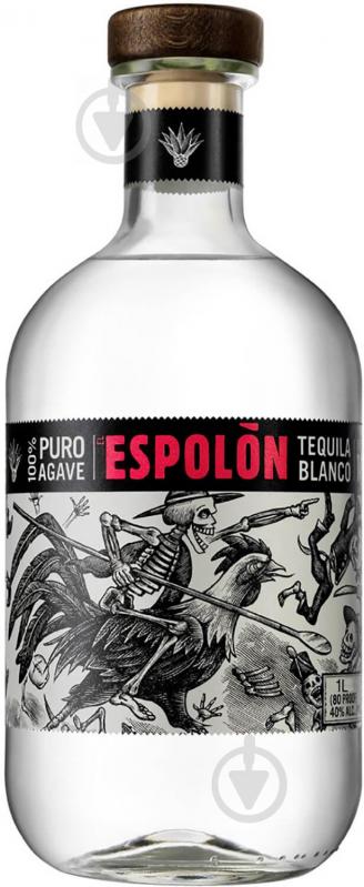 Текила Espolon Blanco 1 л 40% - фото 1