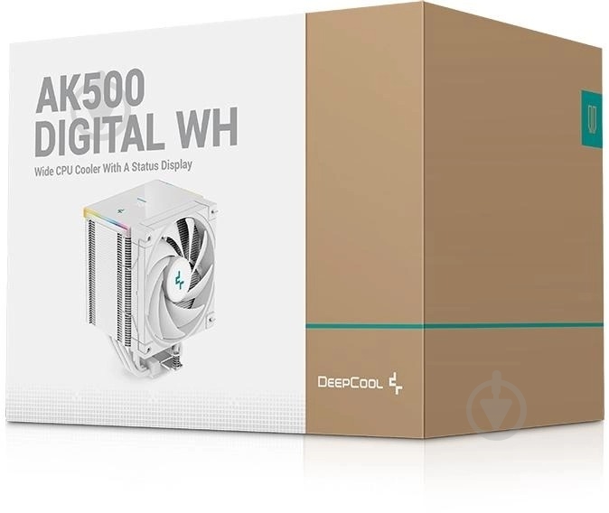 Процессорный кулер Deepcool AK500 Digital WH (R-AK500-WHADMN-G) - фото 9