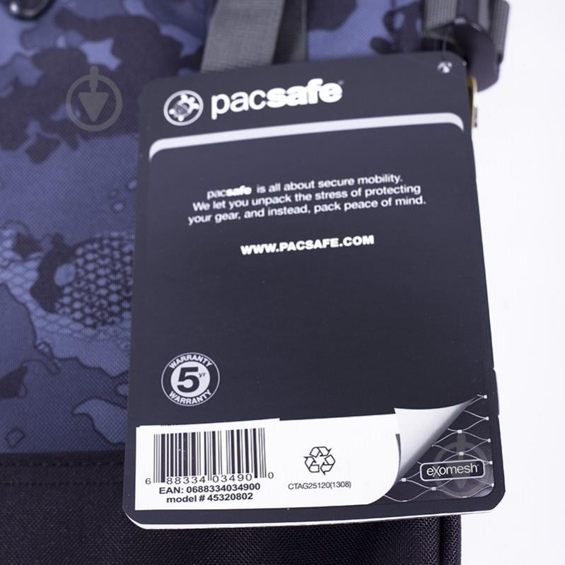 Рюкзак Pacsafe Slingsafe LX450 15.6" black (45320802) - фото 11