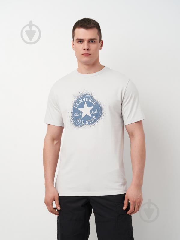 Футболка Converse CHUCK DISTORT SPRAY PAINT TEE 10027998-095 р.XL бежевый - фото 1 Футболка Converse CHUCK DISTORT SPRAY PAINT TEE 10027998-095 р.XL бежевый - фото 1