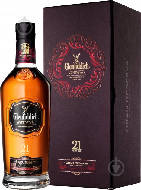 Віскі Glenfiddich 21 рік витримки 40% 0,7 л - фото 1