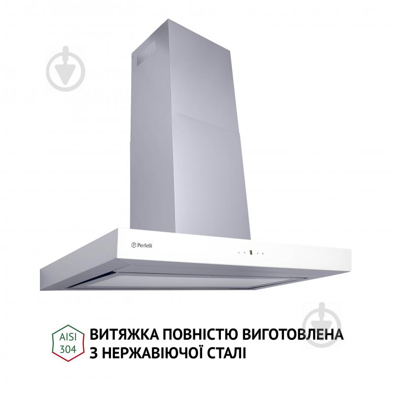 Витяжка Perfelli TS 9635 I/WH 1000 LED - фото 4