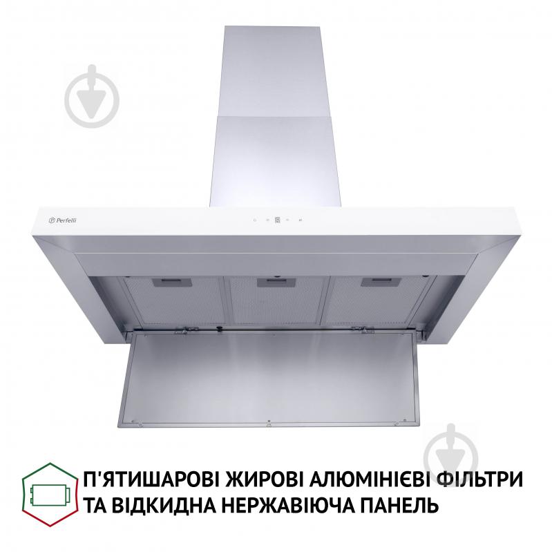 Витяжка Perfelli TS 9635 I/WH 1000 LED - фото 6