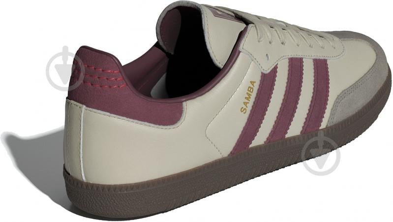 Кроссовки мужские демисезонные Adidas SAMBA OG ID1482 р.42 бежевые - фото 4