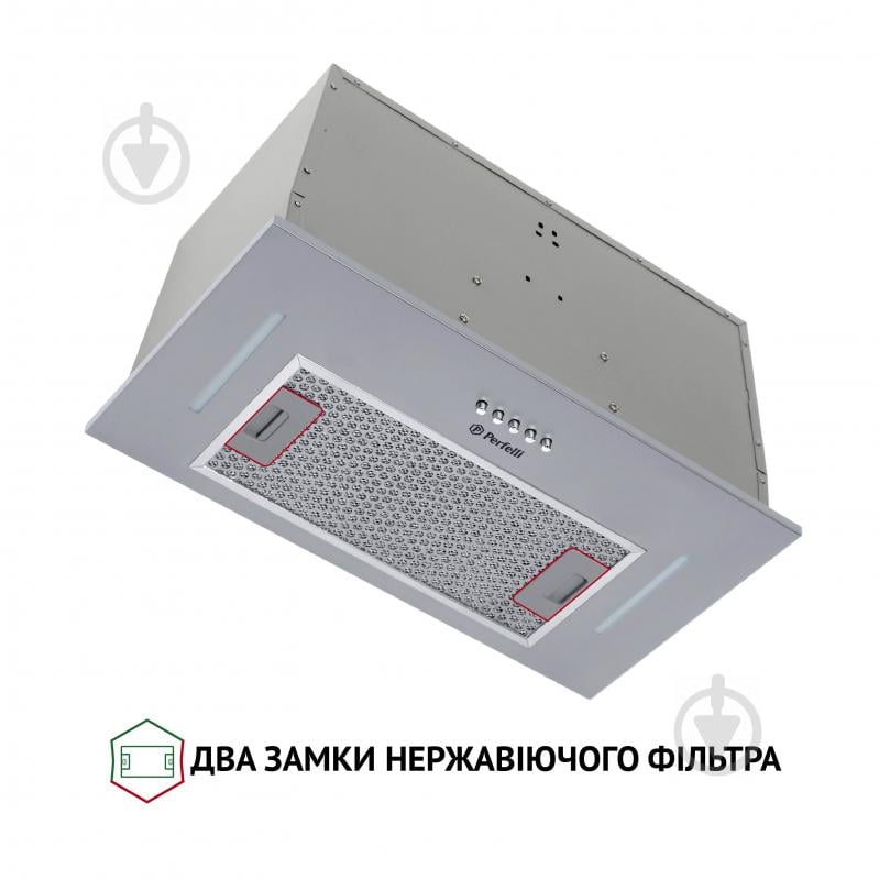 Витяжка Perfelli BI 5453 I 850 LED Strip - фото 3