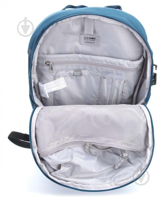 Рюкзак Pacsafe Venturesafe X18 blue (60515626) - фото 3 Рюкзак Pacsafe Venturesafe X18 blue (60515626) - фото 3