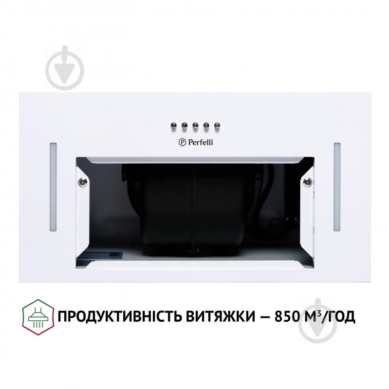 Витяжка Perfelli BI 5453 WH 850 LED Strip - фото 7