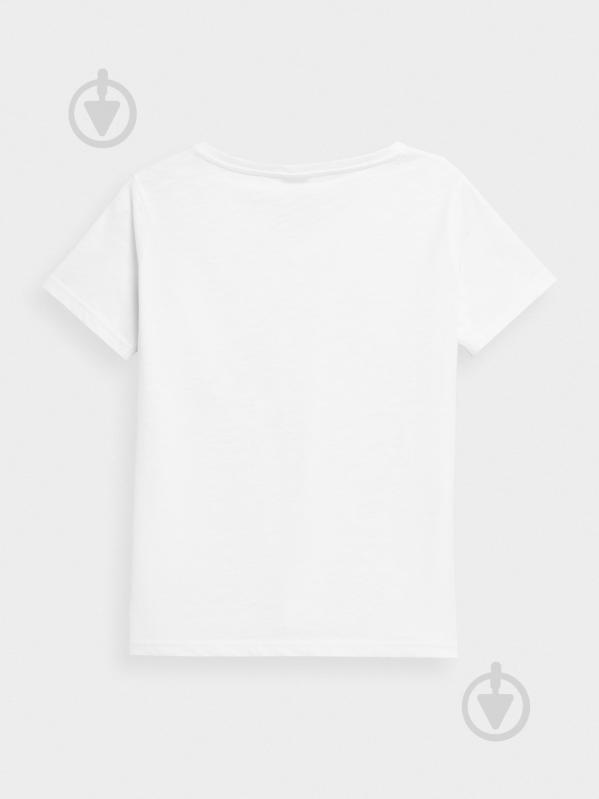 Футболка 4F TSHIRT F582 4FSS23TTSHF582-10S р.XL білий - фото 2