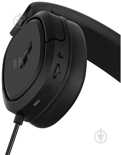 Гарнитура игровая Asus TUF Gaming H1 Wireless black (90YH0391-B3UA00) - фото 8