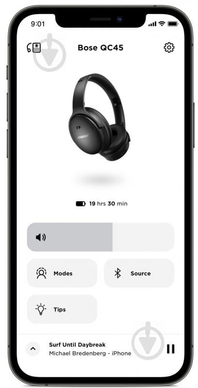 Гарнитура игровая Bose QuietComfort 45 Wireless Headphones black (866724-0100) - фото 12