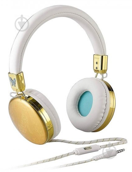 Наушники eKids Disney Cinderella Fashion Mic white (CN-M48.FX) - фото 4