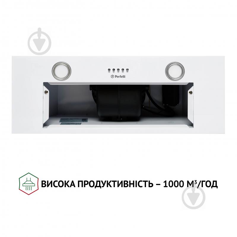 Вытяжка Perfelli BI 7652 WH 1000 LED - фото 7