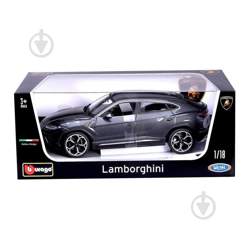 Автомобиль Bburago 1:20 Lamborghini Urus 18-11042G - фото 8 Автомобиль Bburago 1:20 Lamborghini Urus 18-11042G - фото 8