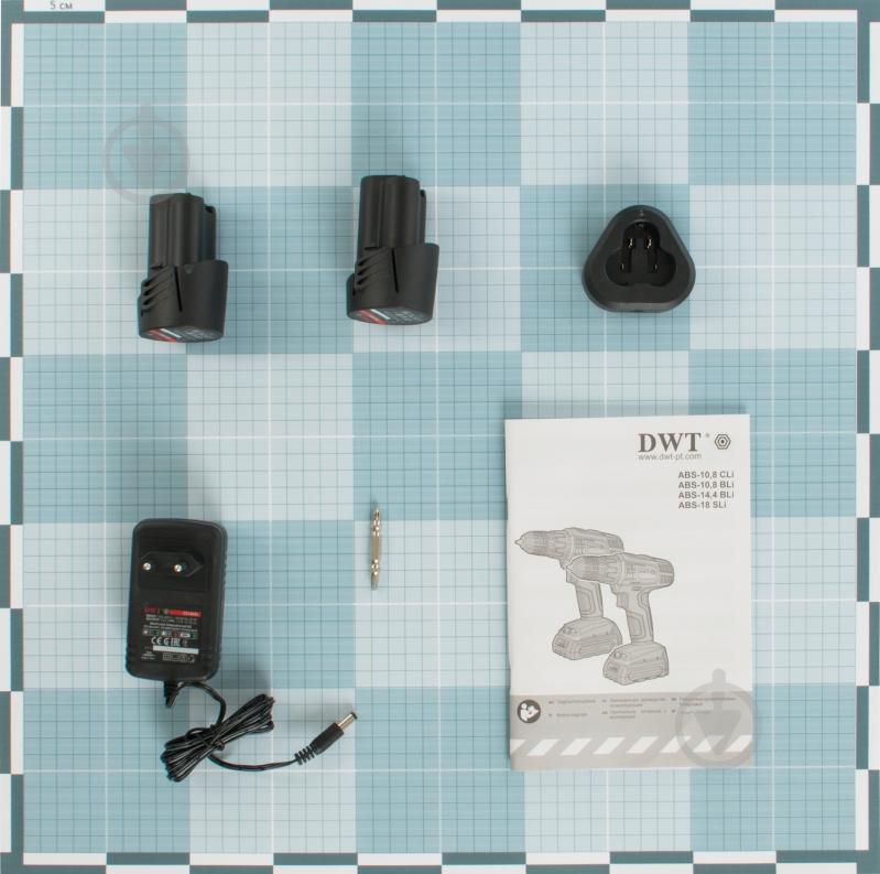 Шуруповерт аккумуляторный DWT ABS-10.8 CLi-2 BMC - фото 2 Шуруповерт аккумуляторный DWT ABS-10.8 CLi-2 BMC - фото 2