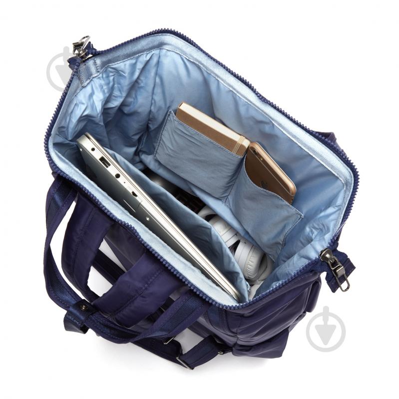 Рюкзак Pacsafe Citysafe CX Backpack 11" blue (20420645) - фото 6