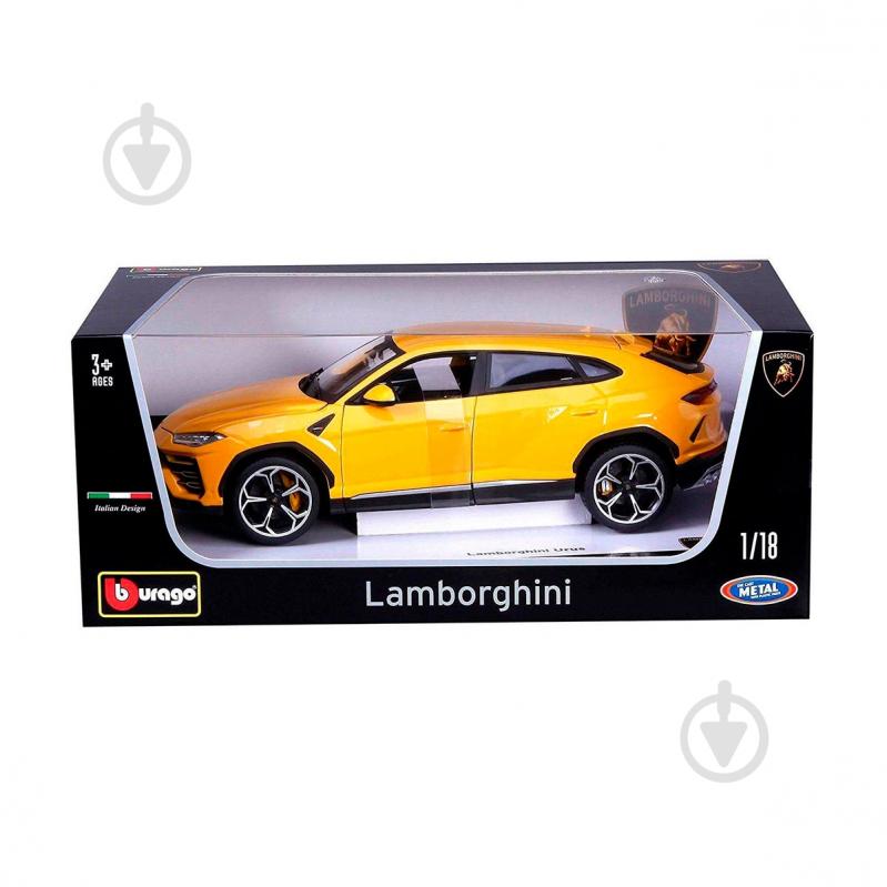 Автомобиль Bburago 1:18 Lamborghini Urus 18-11042Y - фото 9
