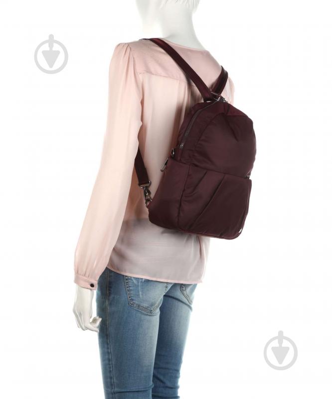 Сумка-рюкзак Pacsafe Citysafe CX Convertible Backpack 11" burgundy (20410319) - фото 7