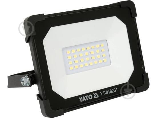 Прожектор светодиодный YATO 20 Вт IP65 черный YT-818231 - фото 3