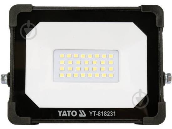 Прожектор светодиодный YATO 20 Вт IP65 черный YT-818231 - фото 2