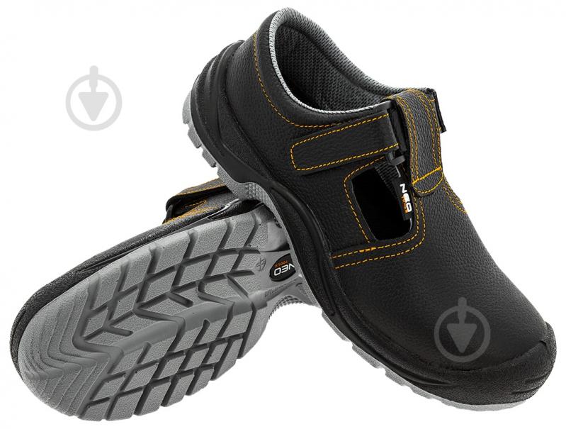 Сандалі робочі NEO tools S1 SRA з металевим підноском р.43 82-070 чорний - фото 4