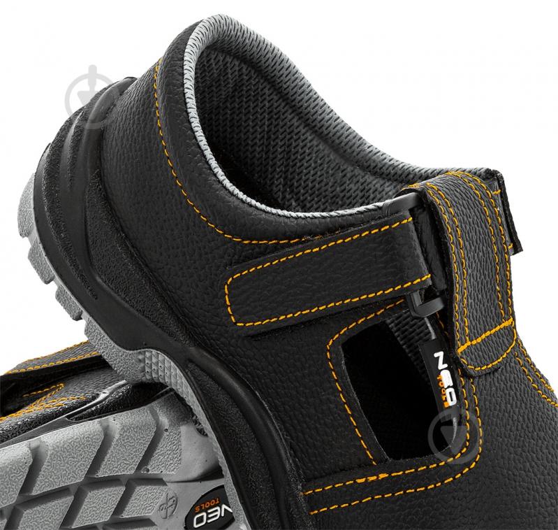 Сандалі робочі NEO tools S1 SRA з металевим підноском р.43 82-070 чорний - фото 5